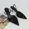 Elegant Party High Heels Women Shoes Sparkling Sequins Beads Mesh Brand Design 2025 Summer Stiletto Office Lady Luxury Sandals