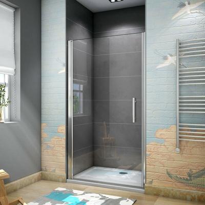 Duschparadies-de - 90x180cm Nischentür Drehtür Nano Duschkabine Duschabtrennung Dusche Duschwand Image