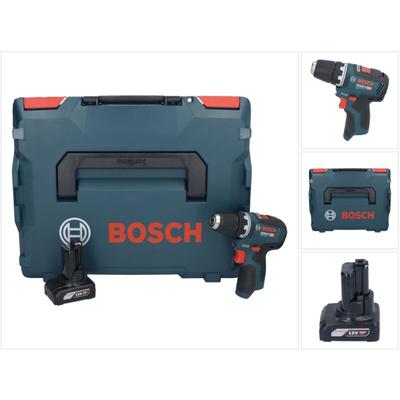 Bosch gsr 12V-35 Professional Akku Bohrschrauber 12 v 35 Nm Brushless + 1x Akku 6,0 Ah + L-Boxx Image