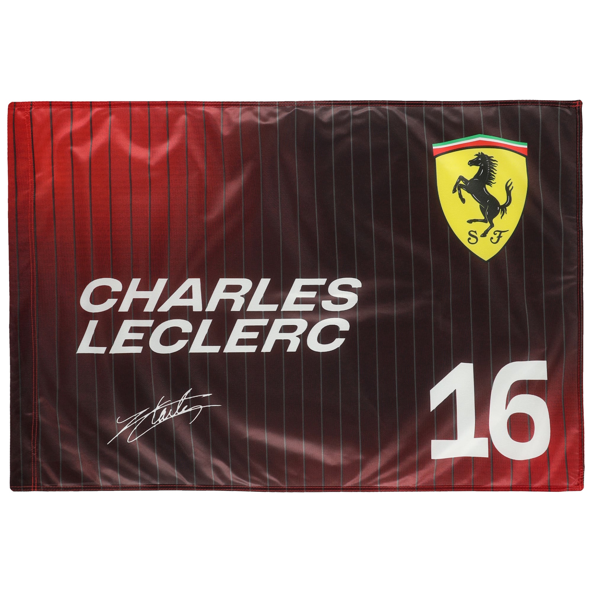 Drapeau Scuderia Ferrari Charles LeClerc 60 x 90 - No Gender Taille: One Size Only