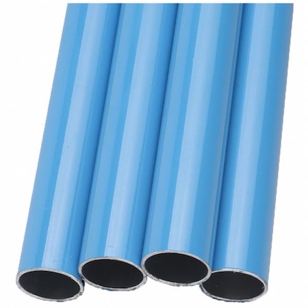 FASTPIPE F4863-4 Compressed Air Aluminum Pipe,1 1/2",PK4