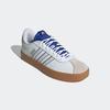 Sneaker ADIDAS SPORTSWEAR "VL COURT 3.0", Gr. 38, cloud weiß, crystal weiß, semi lucid blau, Leder, Synthetik, sportlich, Schuhe, inspiriert vom Design des adidas samba
