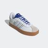 Sneaker ADIDAS SPORTSWEAR "VL COURT 3.0", Gr. 46, cloud weiß, crystal weiß, semi lucid blau, Leder, Synthetik, sportlich, Schuhe, inspiriert vom Design des adidas samba