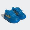 Klettschuh ADIDAS SPORTSWEAR "ADIDAS X DISNEY ALADIN BREAKNET 2.0 KIDS SCHUH", Gr. 23, bright blau, gold metallic, bold gold, Synthetik, sportlich, Schuhe, für Kinder