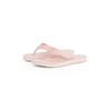 Zehentrenner TOMMY HILFIGER "HILFIGER WEBBING BEACH SANDAL", Damen, Gr. 36, rosa (rose), Textil, casual, Schuhe, Sommerschuh, Flats, Bequemschuh, Dianette mit zweifarbiger Sohle