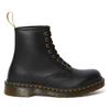 Schnürboots DR. MARTENS "1460 Vegan 8 Eye Boot", Damen, Gr. 38, schwarz, Lederimitat, klassisch, Schuhe, Boots, Winterboots, Schnürboots mit Anziehlasche