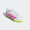 Fußballschuh ADIDAS PERFORMANCE "PREDATOR LEAGUE KIDS FG/MG", Gr. 32, cloud weiß, lucid pink, lucid lemon, Synthetik, sportlich, Schuhe