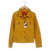 s.Oliver Damen Jacke, Gr. 36, gelb, Elasthan, Baumwolle