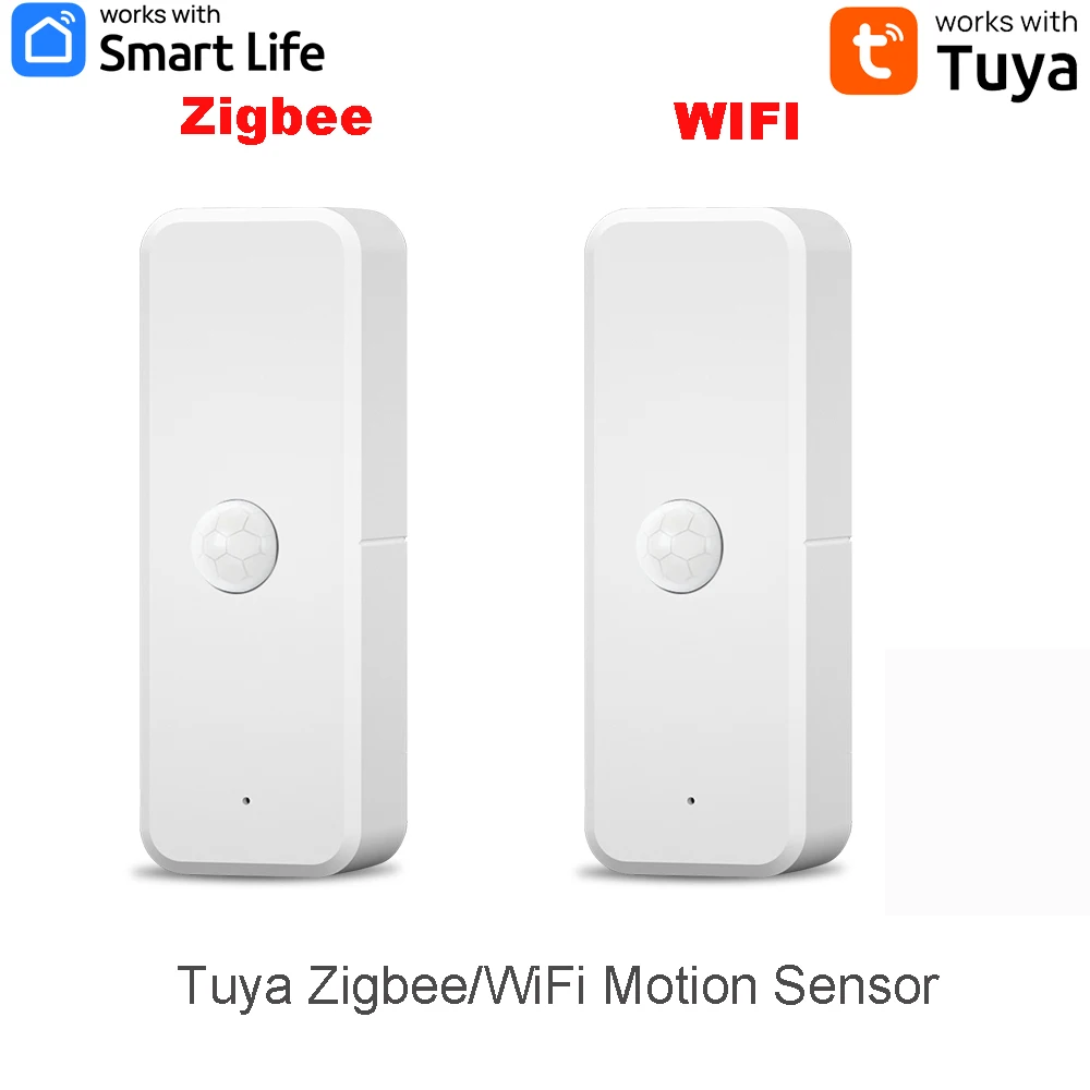 Tuya WiFi Zigbee PIR Motion Sensor Smart Home Menschlichen Körper Infrarot Detektor Sicherheit Smart Leben Funktioniert Mit Alexa Google Hause Image