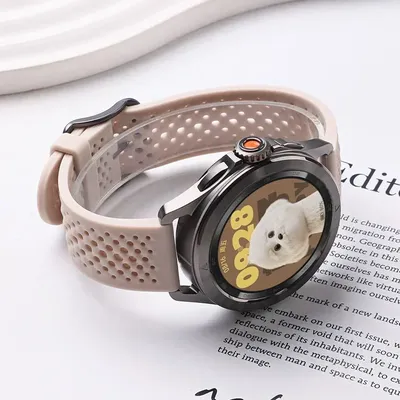 Sportarmband für Xiaomi Watch S4/Samsung Gear S3 Frontier/Classic 22 mm, offizielles Armband, Image