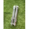 1 Stück Golf-Putter-Griff in der Größe 2,0, silber/weiße Farbe