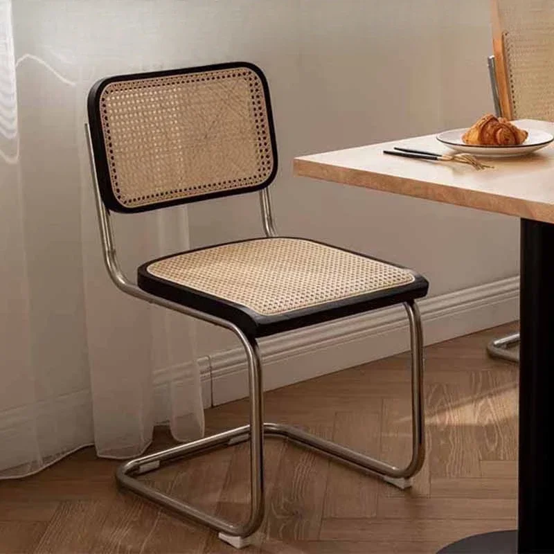 Küche Rattan Nordic Esszimmer Stuhl Cesca Holz Salon Design Ergonomische Esszimmer Stuhl Moderne Luxus Cadeira Home Möbel WK50DC
