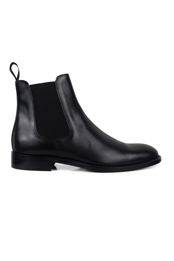 Alberto Lederstiefel Schwarz US 39