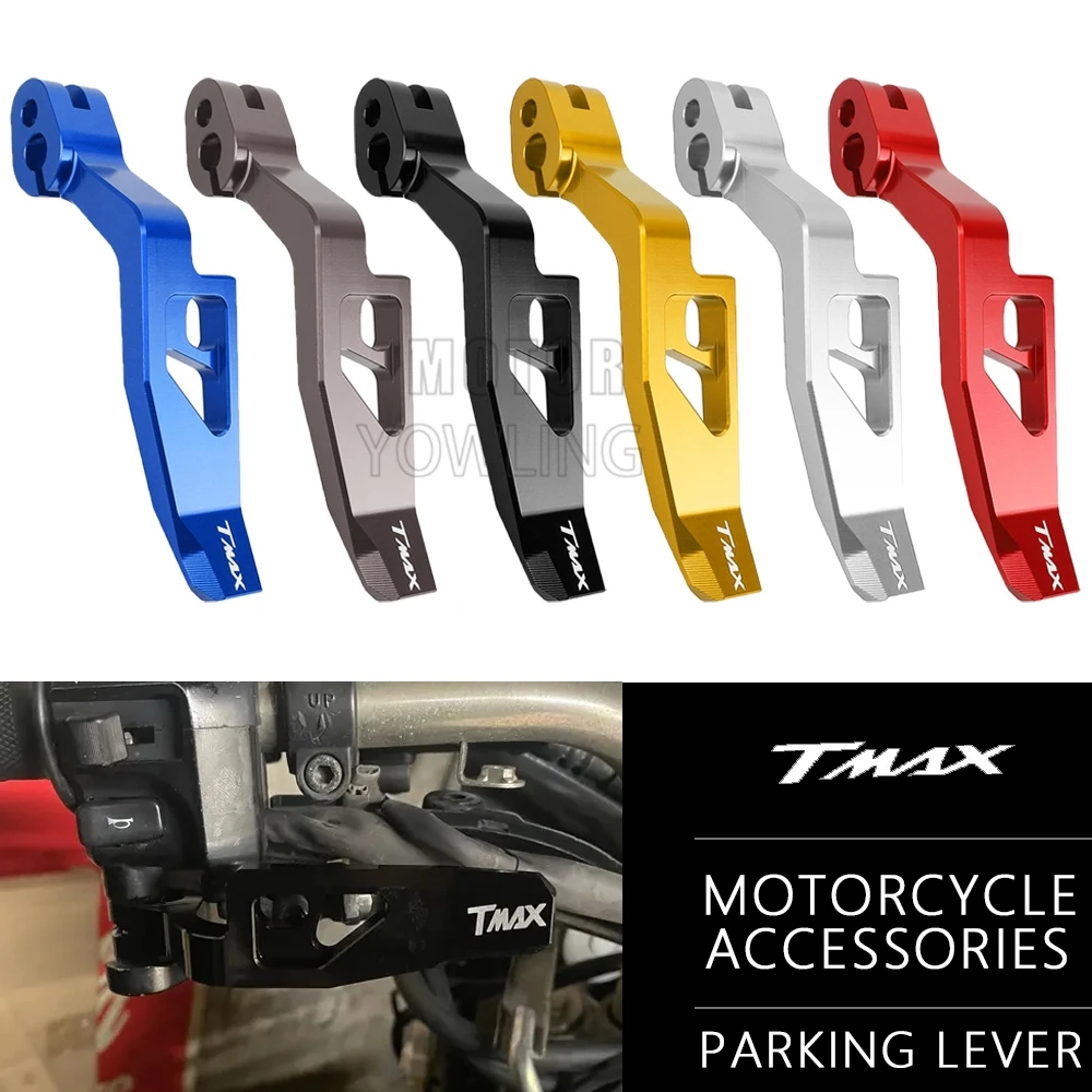Motorrad Parkplatz Hand Bremshebel Für Yamaha TMAX 530 T-MAX T MAX 500 530 560 SX DX MAX TECH XP 500 530 XP500 XP530 XMAX 400 Image