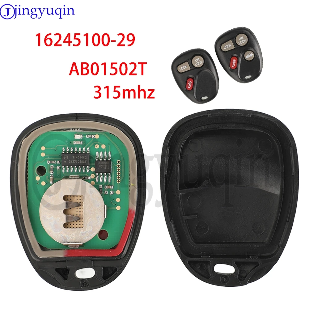JYQ AB01502T/ 16245100 -29 315 MHz Auto-Fernbedienung für Chevrolet Malibu GMC Sierra Sonoma Cadillac Pontiac Sunfire Firebird Image