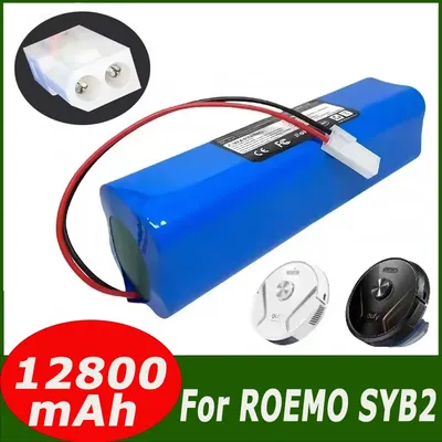 4S2P batterie Für ROEMO SYB2 Roboter Staubsauger Original 14,4 v 12800 mAh 18650 Lithium-ionen Image