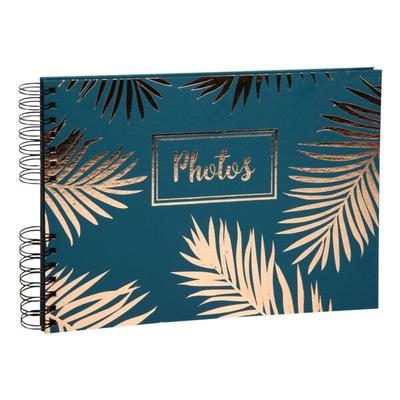 EXACOMPTA Fotoalbum Palma 32x22 cm 50 Seiten blau blau, 33x3 cm Image