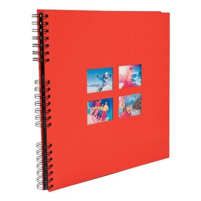 EXACOMPTA Fotoalbum Milano 32x32 cm 60 Seiten rot, 35x3.3 cm Image