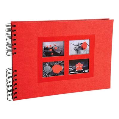EXACOMPTA Fotoalbum Passion 32x22 cm 50 Seiten rot, 32x3 cm Image