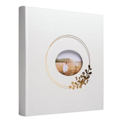 EXACOMPTA Fotoalbum Ringflower 29x32 cm 60 Seiten weiß, 30.3x4.7 cm