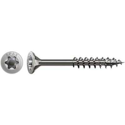 SPAX Universalschrauben T20 Senkkopf Edelstahl A2 4 x 40 mm 200 Stück silber Image