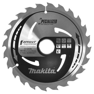 makita Kreissägeblatt »E-12239 EFFICCUT« 135,0 mm 24 Zähne braun
