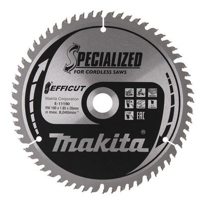 makita Kreissägeblatt »E-11190« 190,0 mm 60 Zähne Image