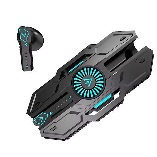 Cuffie da Gaming X37 Bluetooth 5.3 con Gancio per Orecchio Design Ergonomico Stereo Hi-Fi per Fitness e Telefoni Mobili