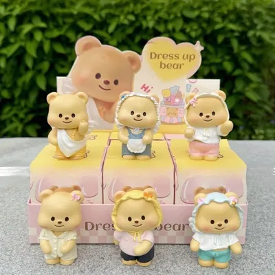 Genuine Thailand Butterbear Butter Bear Changing Series Second-Generation Model Desktop Car