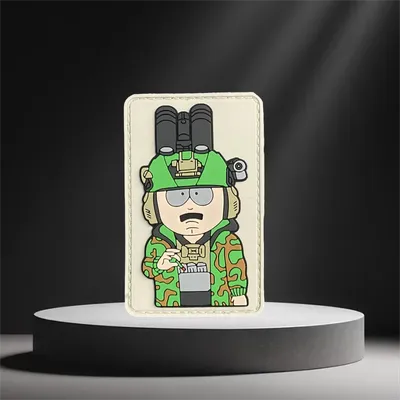 "Special Master Operator" Tactical Patch Military Morale Badge PVChook and Loop Backpack Clothing
