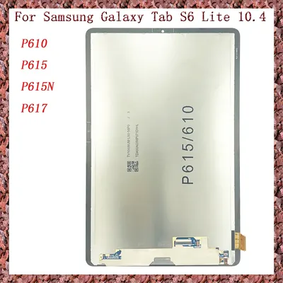 LCD 10.4'' For Samsung Galaxy Tab S6 Lite P610 P615 SM-P610 SM-P615 LCD Touch Screen Panel Digitize
