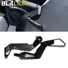 BLALION Specchietto retrovisore per manubrio moto Leva di protezione frizione freno moto Specchietto retrovisore laterale per Kawasaki YAMAHA KTM