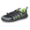 Sneaker DOCKERS BY GERLI, Kinder, Gr. 36, schwarz (schwarz, grau, neon), Textil, sportlich, Schuhe, Sportschuh, Schnürschuh, Freizeitschuh mit gepolsterter Innensohle