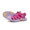Outdoorsandale TROLLKIDS "KIDS KVALVIKA SANDAL", Gr. 34, schwarz rose, orange, Synthetik, Textil, mehrfarbig, sportlich, Schuhe