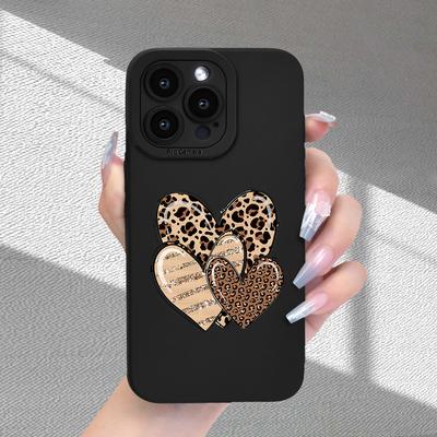 TEMU Pattern Phone , Fashionable And Hot , Comfortable , -fingerprint, , Shockproof And Drop-, Suitable For /15/14/13/12/11/x/xr/xs/8/7/se , To And Female Image