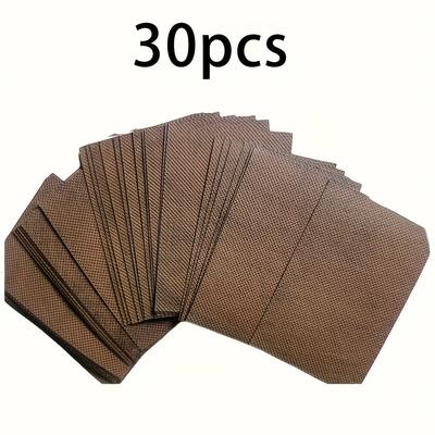 TEMU 30/50/80pcs Ginger Hot Compress Pads - No Battery Required, Self-heating Ginger Patch Warmers, Holiday Gifts Image
