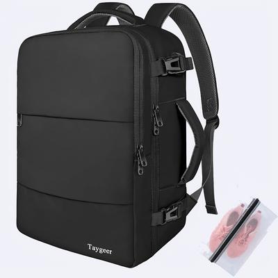 TEMU Large Capacity Travel Backpack, Unisex Business Backpack, Laptop Backpack, Airline Approved Tote Bag For Vacation Business Hiking Weekend Image
