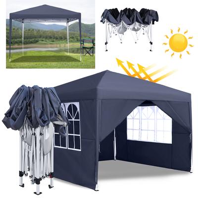 TEMU 2.5x2.5m/3x3m With 4 Side Panels, Height Adjustable Pop Up Folding , Foldable Garden Tent Party Tent, . Bag Image