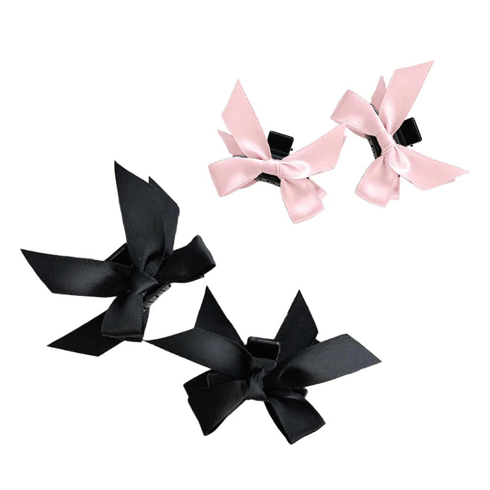 Kleine Haarspange, Damenband, Schleife, kleine Halteclip, süßes Haar-Accessoire Image