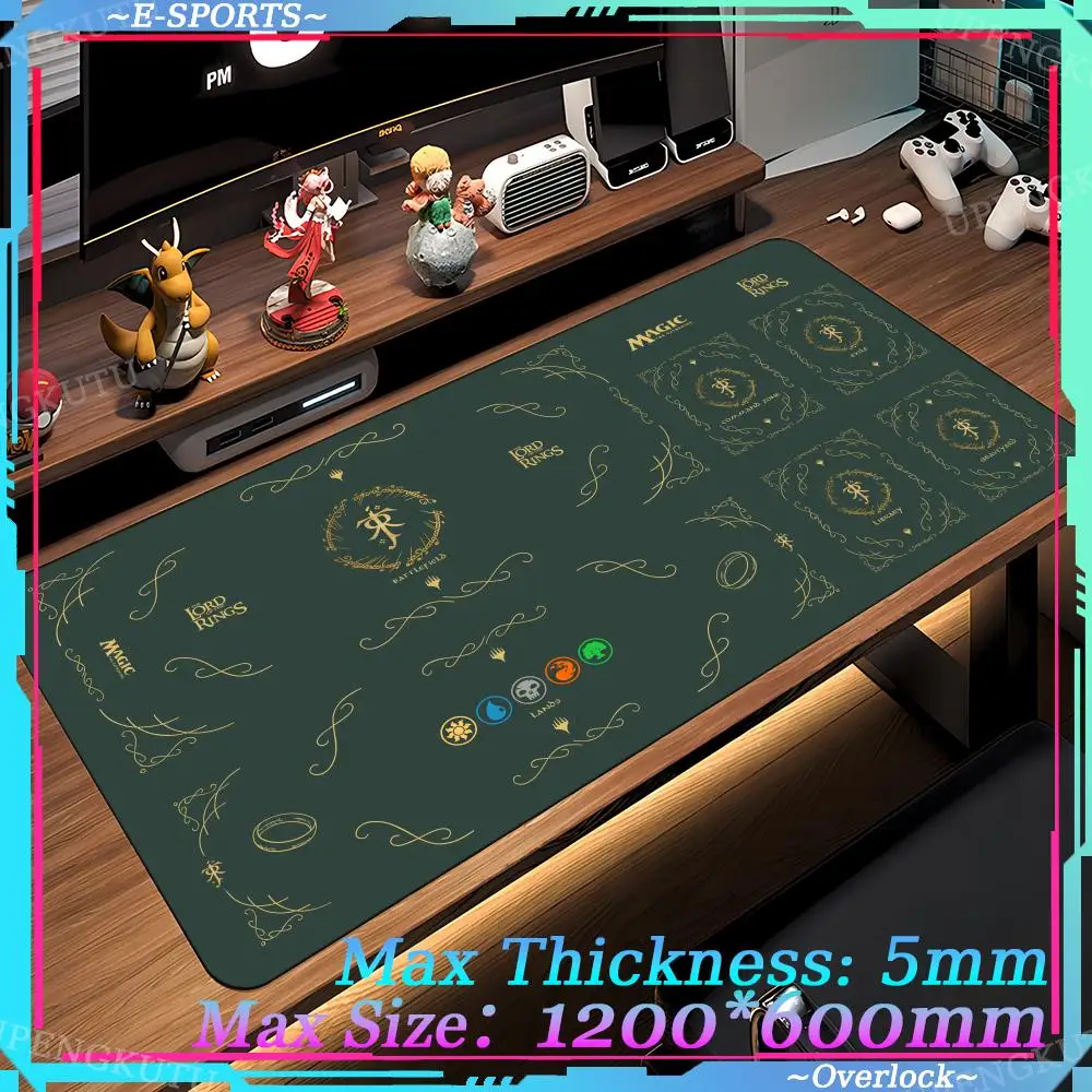 Mauspad mit Verriegelung, PC, Computer, Büro, XXL, HD-Druck, Schreibtisch-Mauspad, heißer Verkauf, Magic The Gathering, elektronischer Sport, Gummi Image