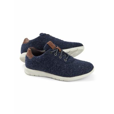 Walbusch Herren Merino Schnür-Schuhe Blau Image