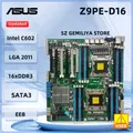 Scheda madre server ASUS Z9PE-D16 Intel C602 Socket 2011DDR3 512 GB 6 × PCI-E X16 supporto CPU E5-2600/E5-2600 v2