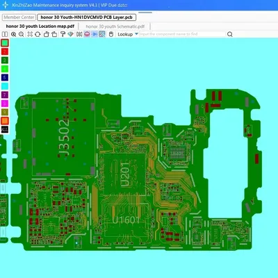 Xinzhizao Maintenance Inquiry System Schematic for IPhone IPad Huawei Honor Black Shark Redmi