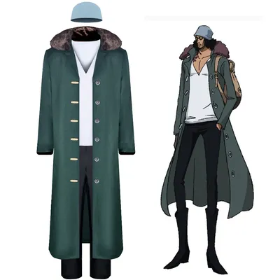 One Piece Kuzan Clothing Manga Exhibition Halloween Annual Meeting Festival Party Performance cospay