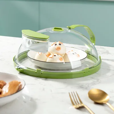 Microwave Cover for Food Kitchen Gadgets Cooking Supplies Plate Serving Cover Suitable for