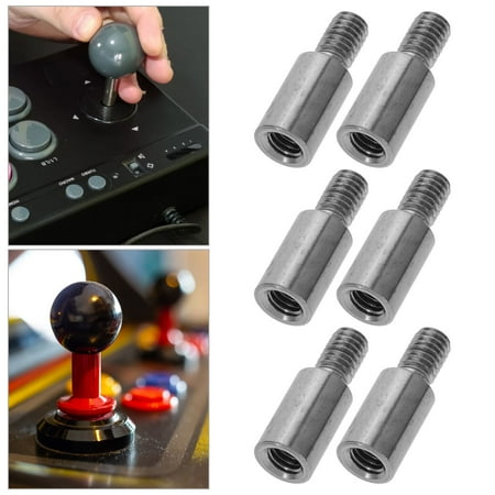 GOOHOCHY 10pcs Joystick Handle Extender 1.5cm Joystick Shaft Extension for DIY Projects Joystick Upgrade Kit for Gaming Joystick Control Enhancer for Players