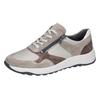 Sneaker WALDLÄUFER "K-JOHN", Herren, Gr. 8 (42), grau (grau, taupe), Veloursleder, Textil, Nappaleder, sportlich, Schuhe, Schnürschuh in Extraweite K für den besonders kräftigen Fuß
