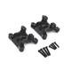PLOQAZEH RC Car Repair Kit For SCY 16101 16102 16103 16104 16106 16201 For For JJRC Q117 1/16 RC Car Spare Parts Metal Upgraded Rear And Rear Shock Absorbers(Black)