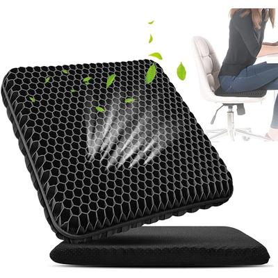TEMU Gel Seat Cushion Orthopedic Car Office Wheelchair Gel Cushion Chair Pad, Non-woven Fabric Image