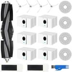 Kit Accessoires pour Deebot T20 Omni / T20e Omni: 18 Accessoires de Rechange pour Robot Aspirateur